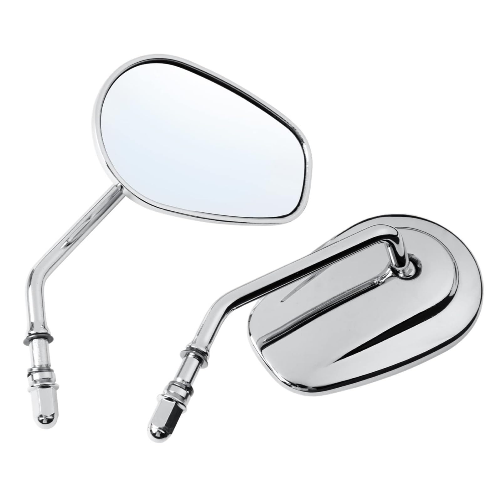 Motorcycle Mirrors Rétroviseurs Latéraux De Moto 8 Mm pour Ha&rley Softail Dyna Sportster XL 883 1200 Touring Road King Street Glide CVO FXDB FXDF