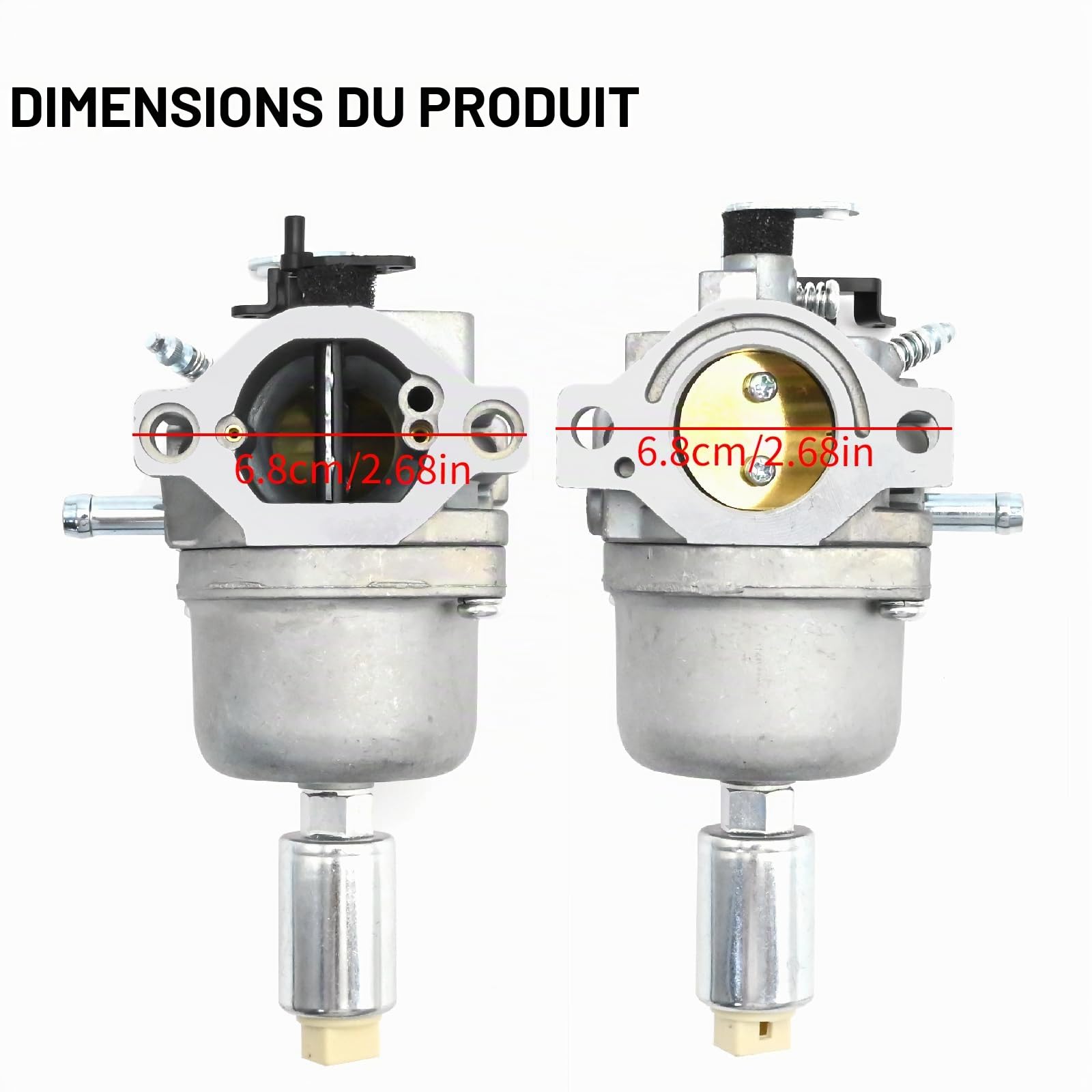 Kit de carburateur EATAKWARD 595210, remplacement pour Nikki 695115 696353 697203 794459 795373 795374 795873 796178 799727 13,5 CV 14 CV 15 CV 16 CV 17 CV 17,5 CV 18 CV 20 CV 21 CV