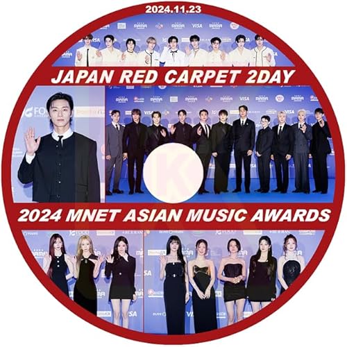 K-POP DVD 2024 MAMA JAPAN RED CARPET 2DAY 2024.11.23 K-POP���y���܎� KPOP DVD