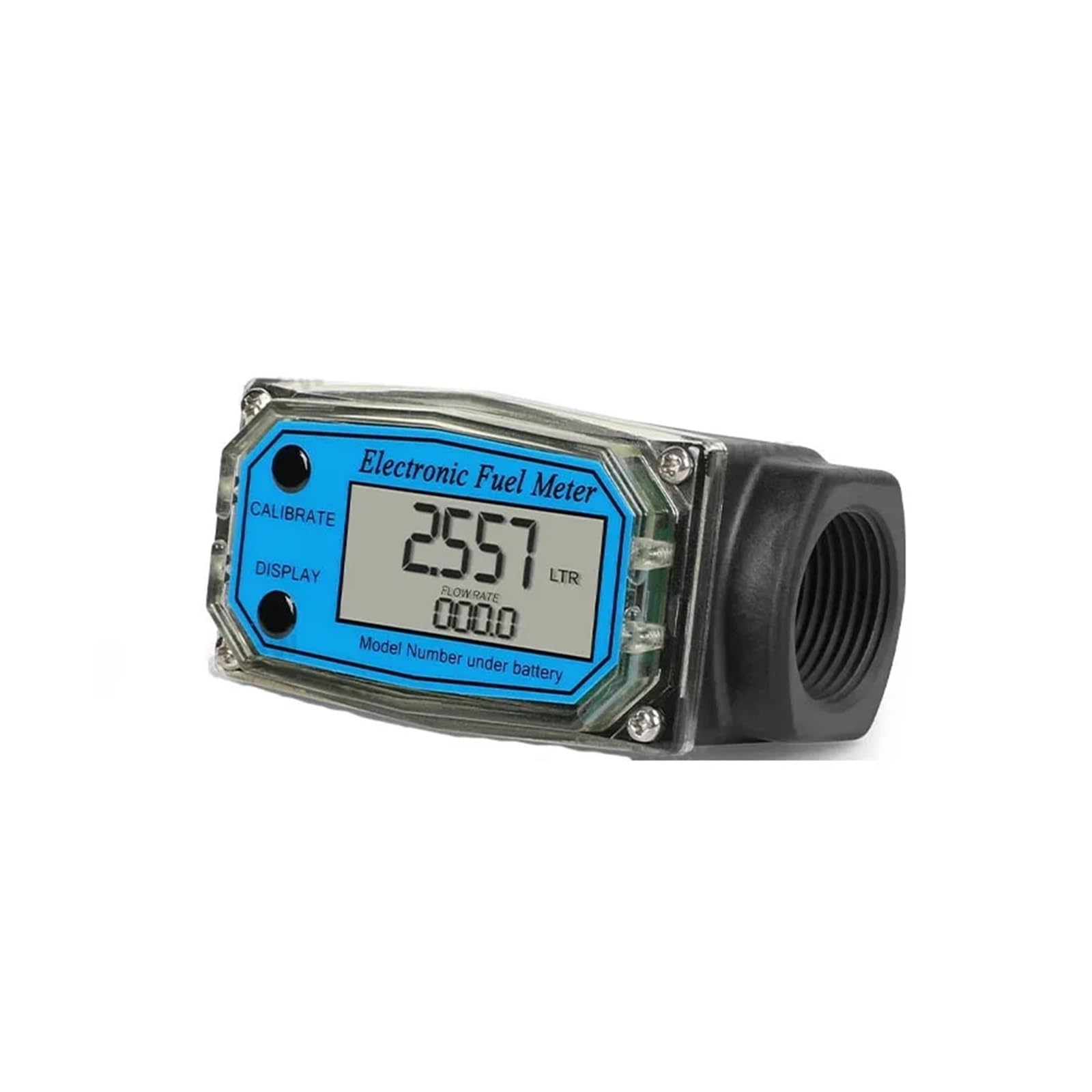 JJKKOZVQF Small flow digital display meter gear table(20mm 0.2-10LPM)