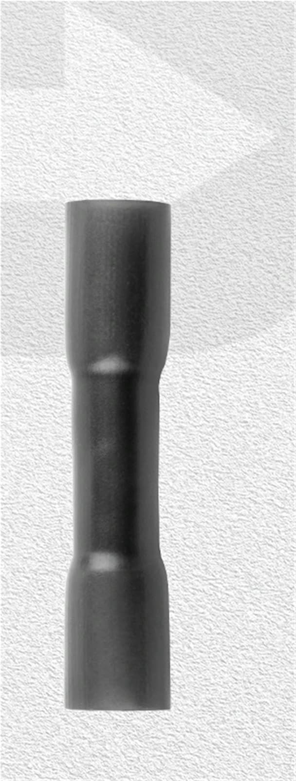 50pcs Heat Shrink Tube Butt Wire Connectors Waterproof Insulated Car Electrical Cable Crimp Terminals AWG 26-10 0.3-6.0mm2(Black)