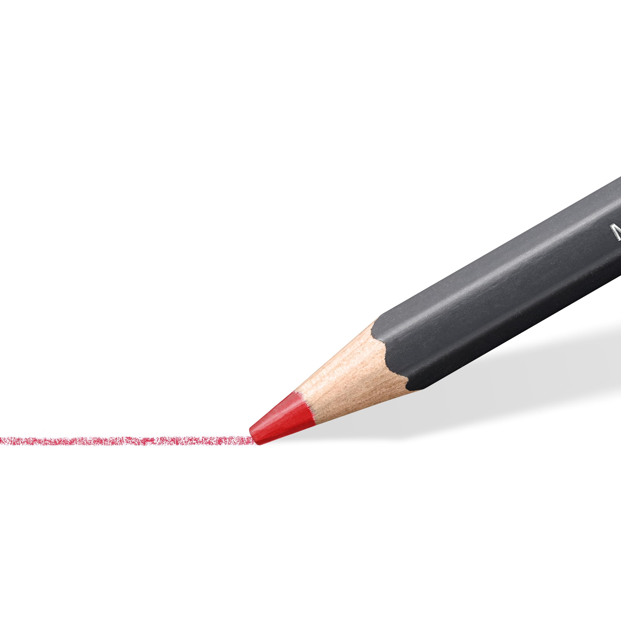 STAEDTLER Set 24 Aquarellfarbstifte wasservermalbar, hochwertige Künstler-Farbstifte, farbintensiv & lichtbeständig und Wasserpinsel mit robuster Nylonspitze