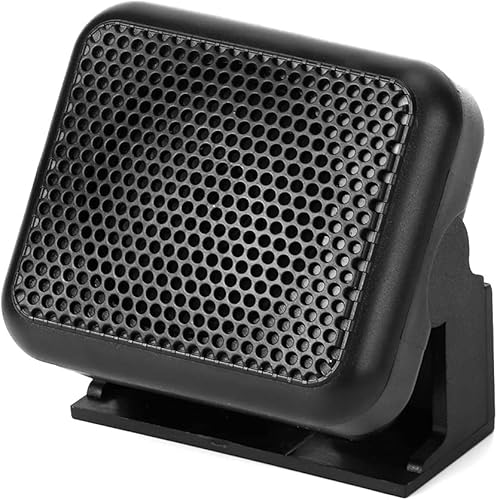 Ciciglow Mini altavoz externo rectangular del alto rendimiento NSP-100 para la radio del CB, FT-847 FT-920 FT-950 FT-2000