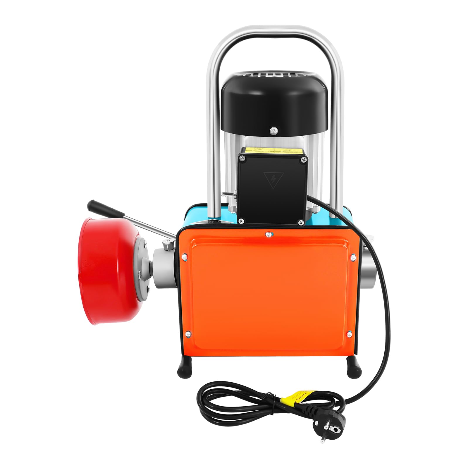 Limpiador de tuberías profesional de 1000 W, limpiador de tuberías con espiral de 12 m, espiral de limpieza de tuberías para tubos de diámetro de 20 a 150 mm