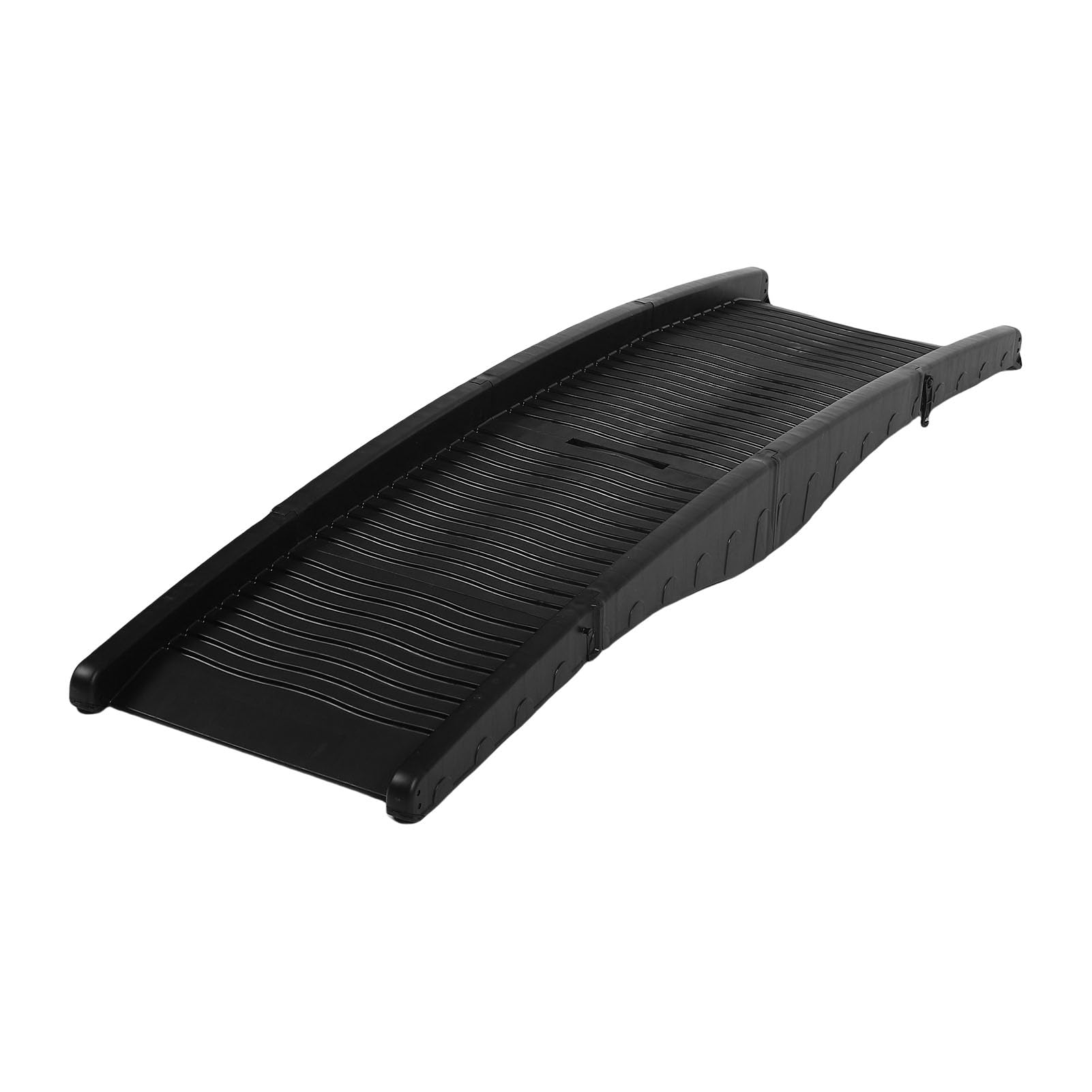 Sorandy Rampa para Perros para Coche, Rampa Plegable para Mascotas, Plegable para Mascotas con Superficie Antideslizante, de Escalera Portátil para Perros Al Aire Libre para SUV, Sedanes, Camiones,