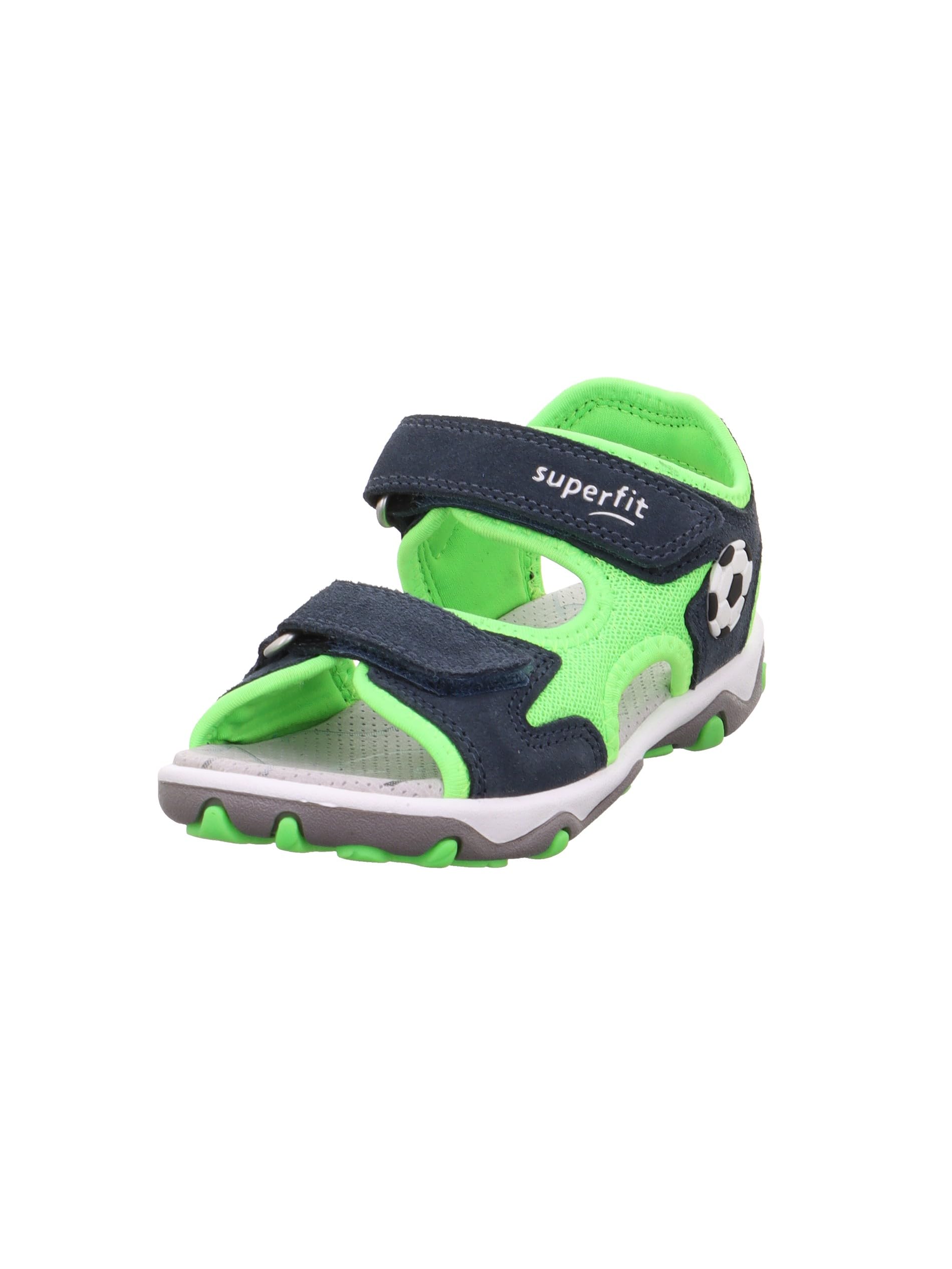 Superfit Mike 3.0 Sandal, Blue Light Green 8030, 7.5 UK Child