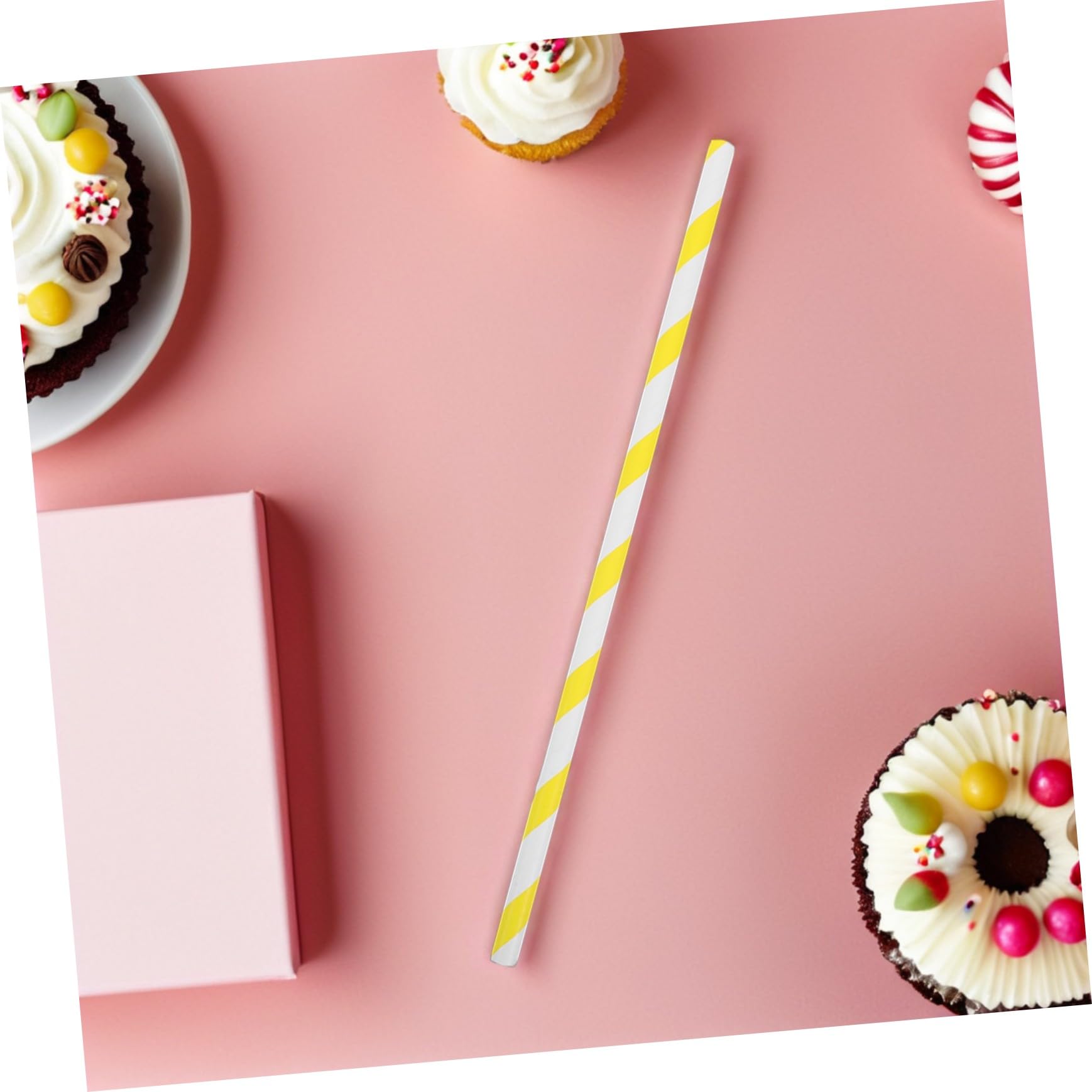 150 Piezas Unidades Palitos para Algodón de Azúcar Barras Decorativas Rayas para Máquinas Automáticas de Algodón Dulce Conos para Fiestas y Repostería Comercial