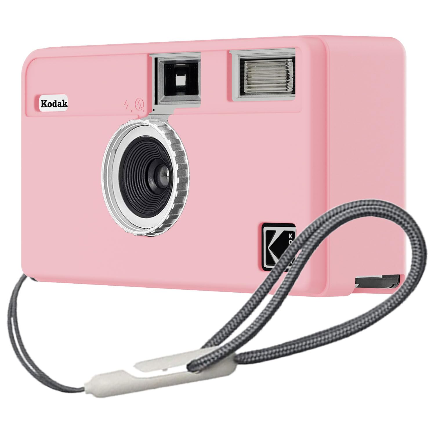 Tedubax Silicone Case for Kodak EKTAR H35 Digital Camera with Lanyard - (Pink)