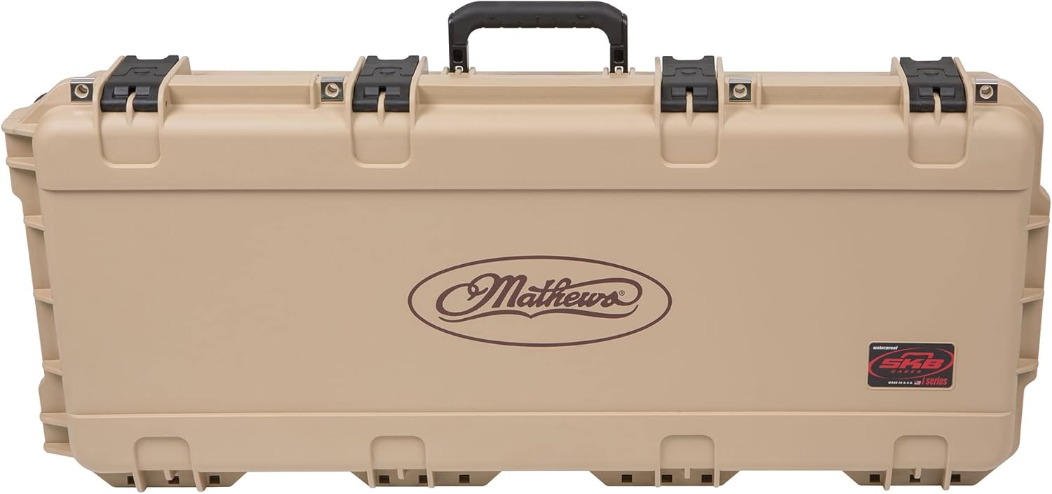 SKB Mathews Hard Shell Compound Bow and Arrow Archery Case with Wheels