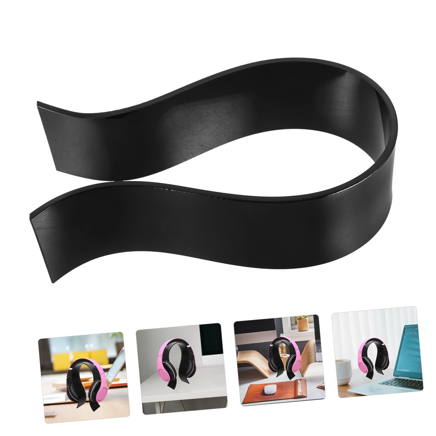 jojofuny 3 Piezas Soporte Auriculares Estante Almacenamiento de Auriculares Gaming Soporte Escritorio Compatible