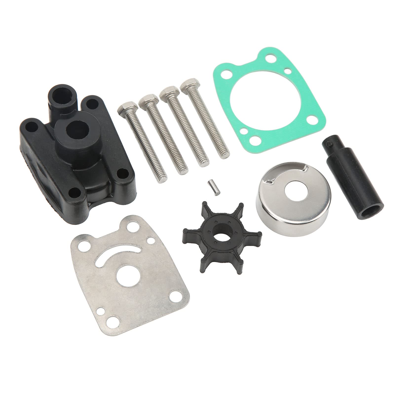 utensili elettrici Kit di riparazione della girante della pompa dell'acqua marina, forte compatibilità Kit di riparazione della pompa dell'acqua del motore fuoribordo Leggero Facile da installare Elev