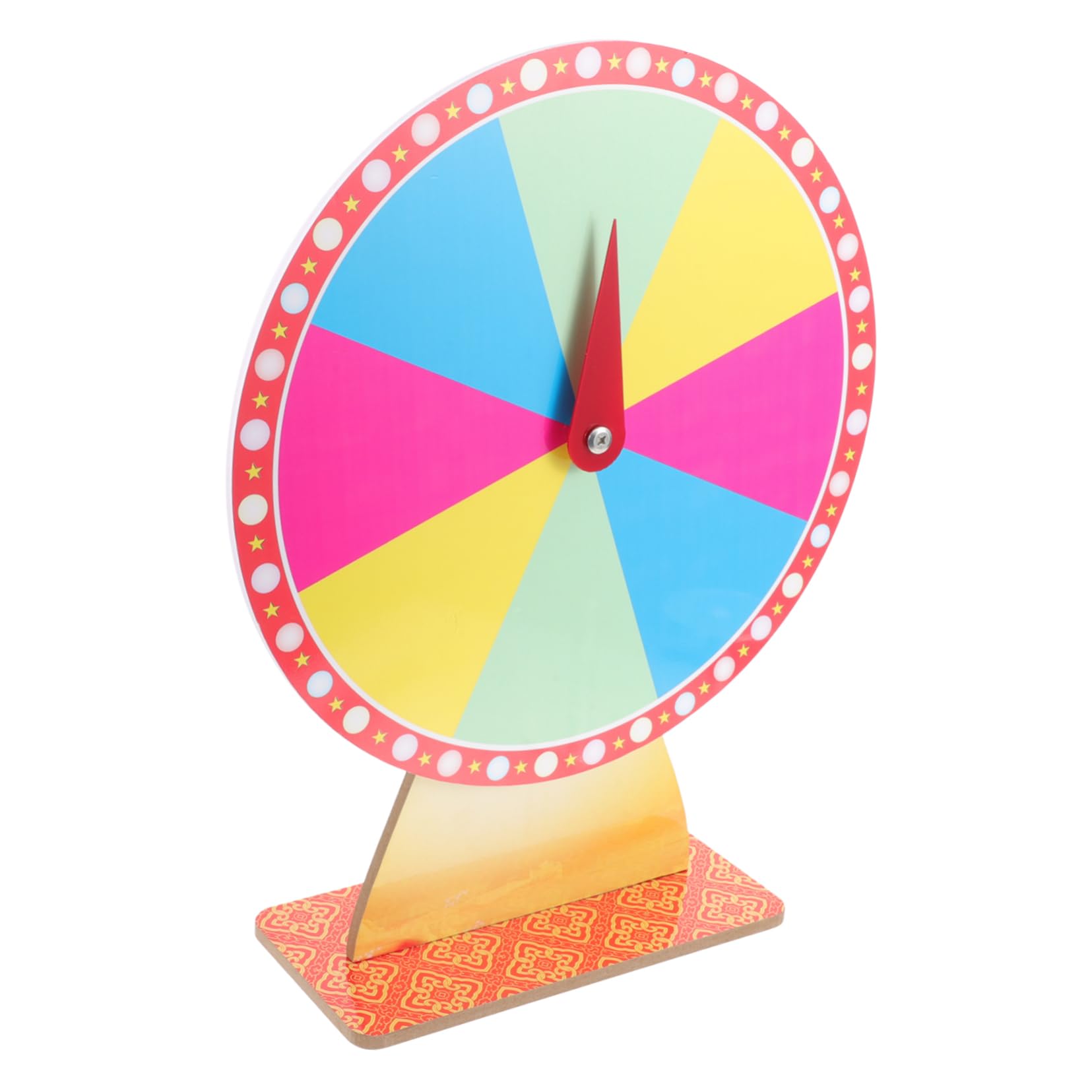 Totority Mini Roulette Wheel Dry Erase Prize Wheel for Parties Boys and Girls' Game Wall Game Set