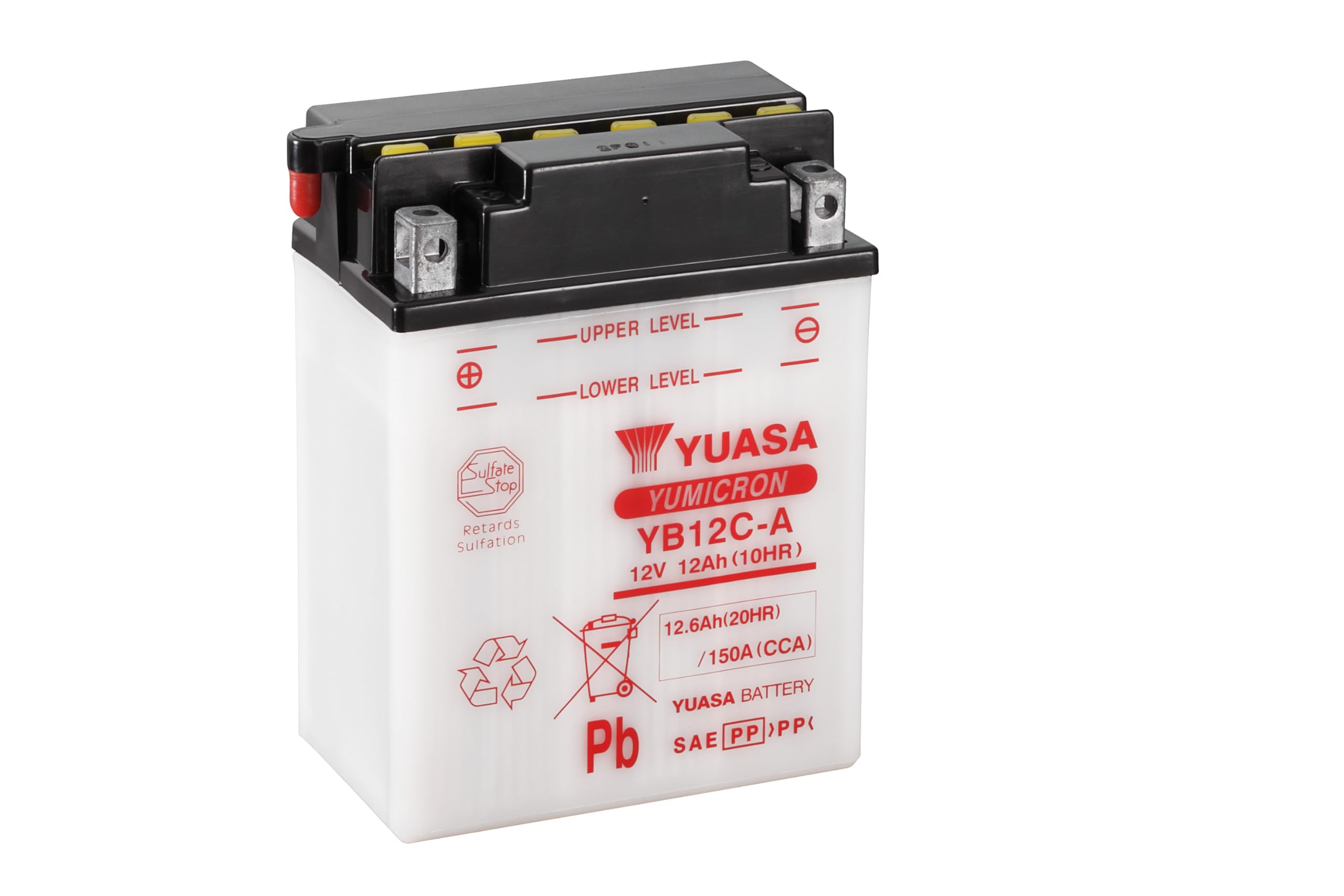 YUASA YB12C-A Batterie de Moto