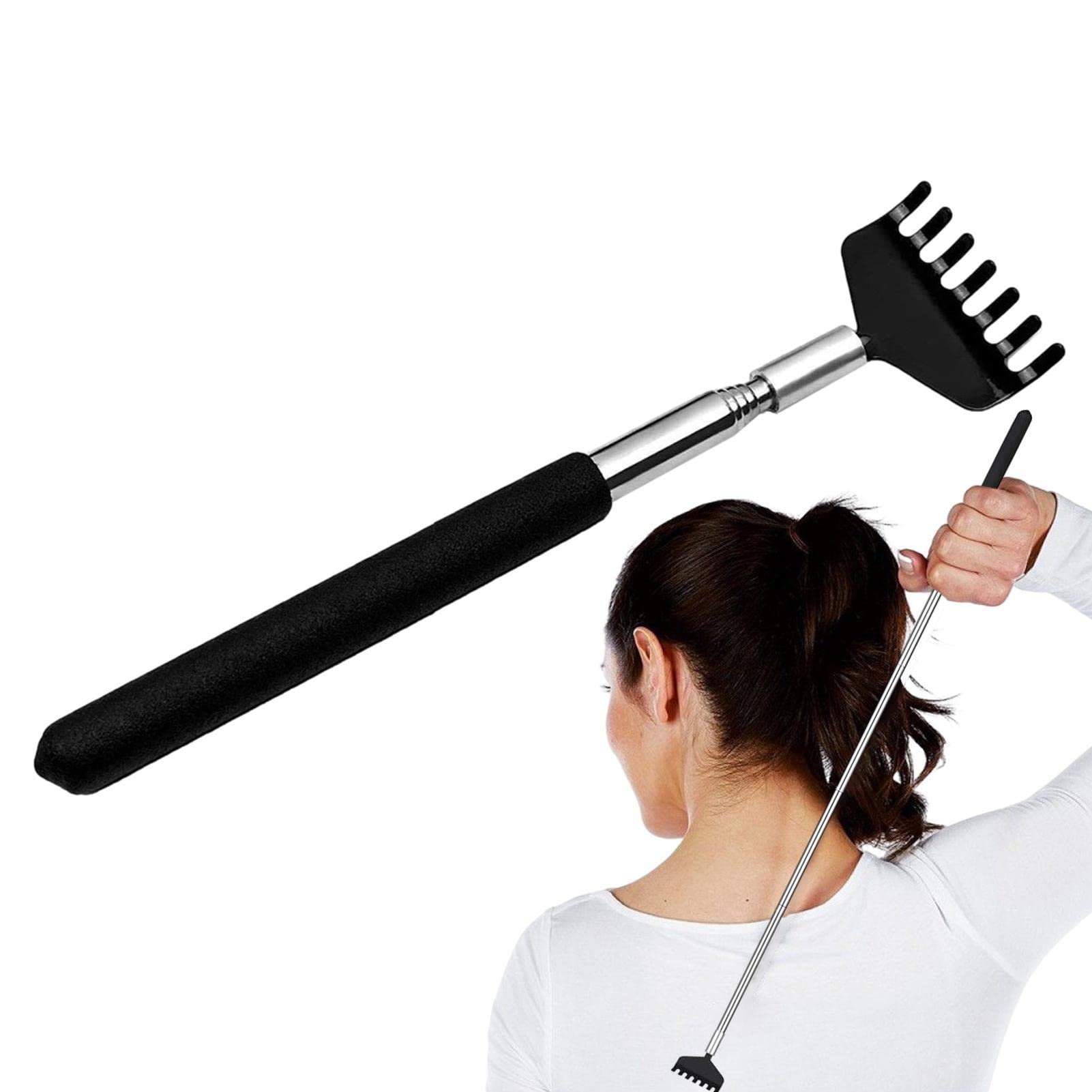 Grattaschiena Estensibile, Massaggiatore Multifunzionale Per La - Foto 4