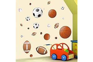 Runtoo Sports Wall Decals Kids Wall Stickers for Boys Hockey Enthusiasts