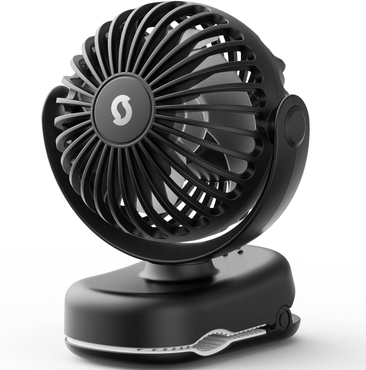 SWEETFULL Portable Fan, Mini Clip on Fan – Rechargeable Small Personal Fan with Strong Clamp, 3 Speeds, 11Hrs Cooling, Cute Clip Fan for Stroller Bed Pet Carriers Umbrell Travel Outdoor – Black SWEETFULL Portable Fan, Mini Clip on Fan – Rechargeable Small Personal Fan with Strong Clamp, 3 Speeds, 11Hrs Cooling, Cute Clip Fan for Stroller Bed Pet Carriers Umbrell Travel Outdoor – Black