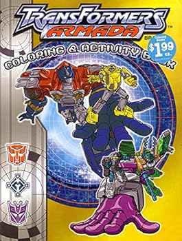 Paperback Transformers Amada Coloring & Activity Book