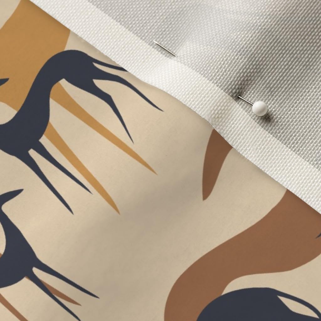 Spoonflower Fabric - Sighthounds Desert Dogs Greyhound Whippet Printed on Upholstery Velvet Fabric Fat Quarter - Upholstery Home Decor Bottomweight Apparel