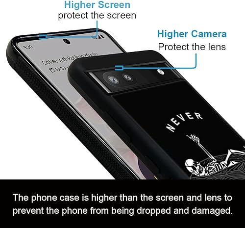 Miniatura 10 de ZHEGAILIAN Funda compatible con Google Pixel 6A, diseño colorido de libélula en la parte posterior, silicona suave, TPU anticaída, antideslizante,