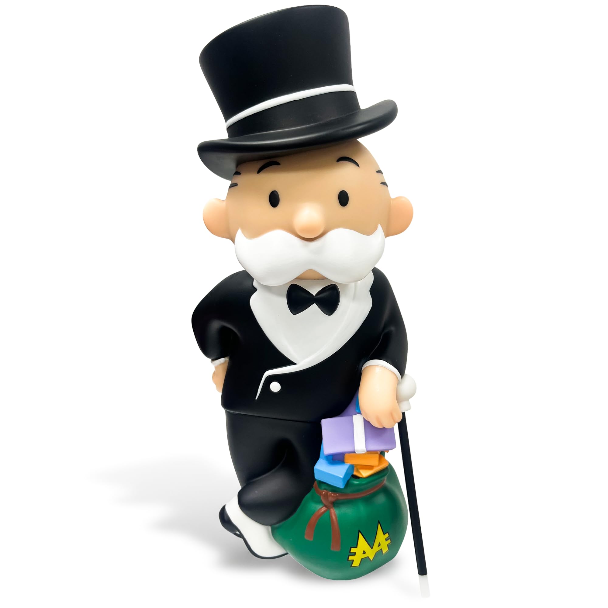 Monopoly Man Piggy Bank | Rich Uncle Pennybags Coin Jar | Mr