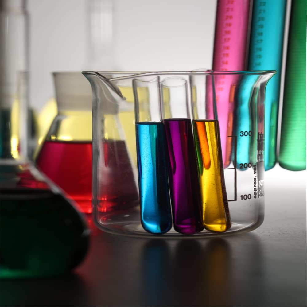 Provette Plastica, Provette in Plastica, 20ML Provette con Tappo, Provette Plastica Trasparente, Provetta con Sughero, Provette con Tappi di Sughero, Fai da Te e decorazione, 10Pezzo