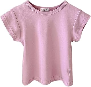 Ropa de bebé para niña, con volantes, cuello redondo, manga larga, camiseta con ropa de primavera y otoño