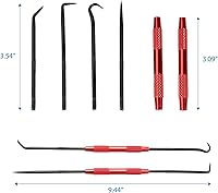 Vista 6 de Kit de herramientas de instalación de sellos hidráulicos de 5 piezas, herramientas de sello de reparación de pistón de cilindro hidráulico, kits