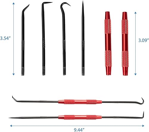 Miniatura 6 de Kit de herramientas de instalación de sellos hidráulicos de 5 piezas, herramientas de sello de reparación de pistón de cilindro hidráulico, kits de