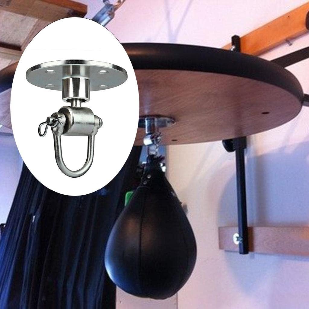 Stainless Steel Ceiling Anchor 360 Degree Rotatable Hook for Boxing Sandbags - Mount Bracket for 2204lbs Weight Capacity - for Gymnastics Rings and Aerial Yoga