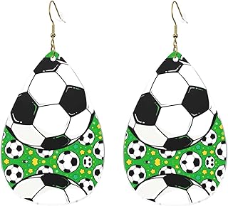 Teardrop Shaped Vintage Earrings Loop Ear Decor for Women and Ladies