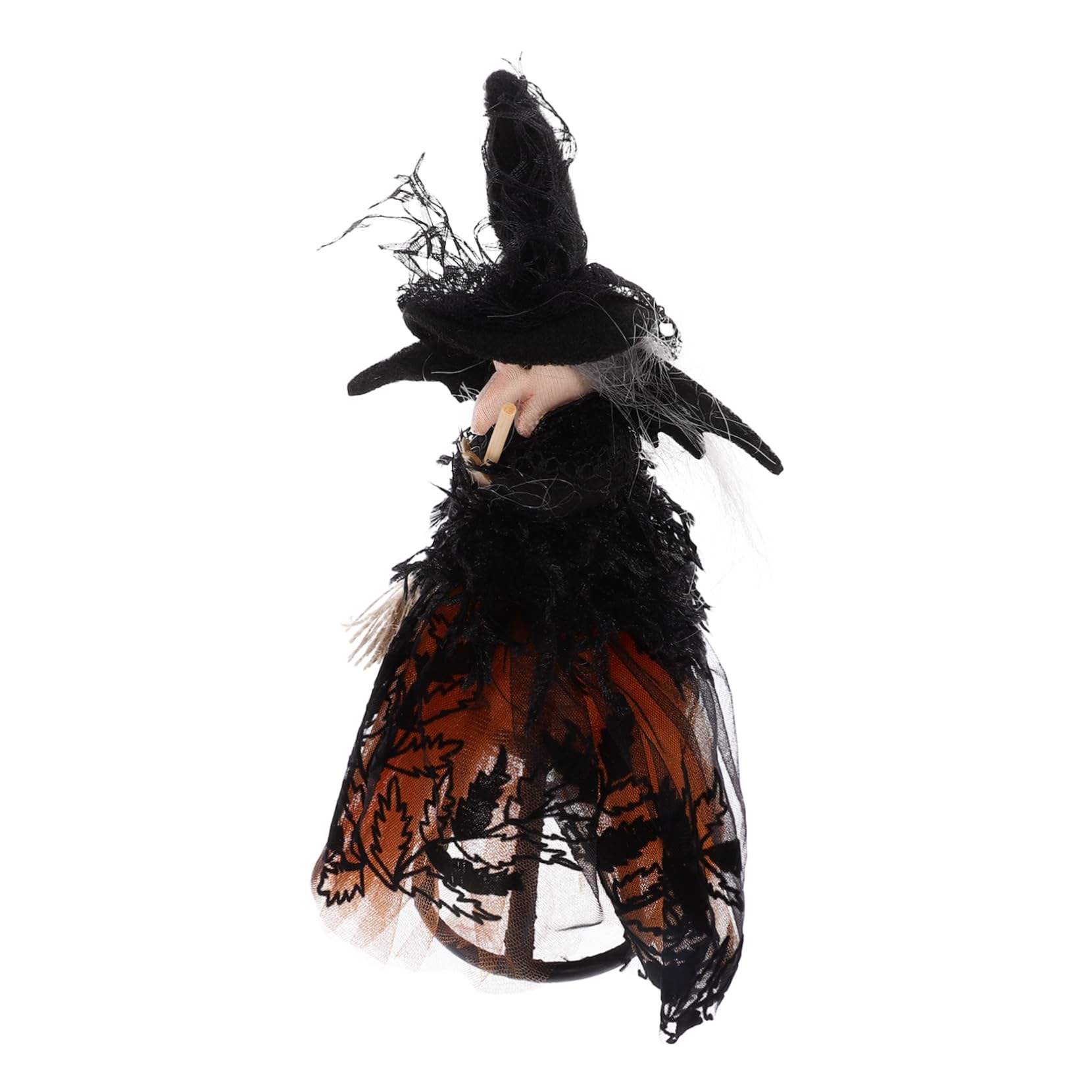 Amosfun 3pezzi Decorazione Halloween Streghetta Per Decorazione Per Halloween Statuetta Streghetta Per