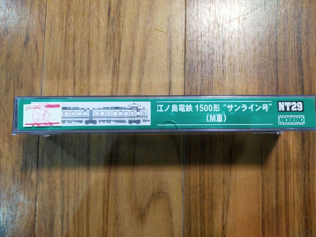 Amazon.co.jp: MODEMO NT29 江ノ島電鉄 1500形 サンライン号 M車