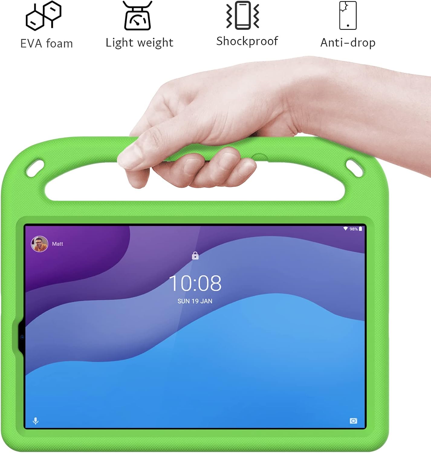 ATOOZ Lenovo Tab M10 HD (2nd Gen) Case 10.1in TBX306F /TBX306X, Kids