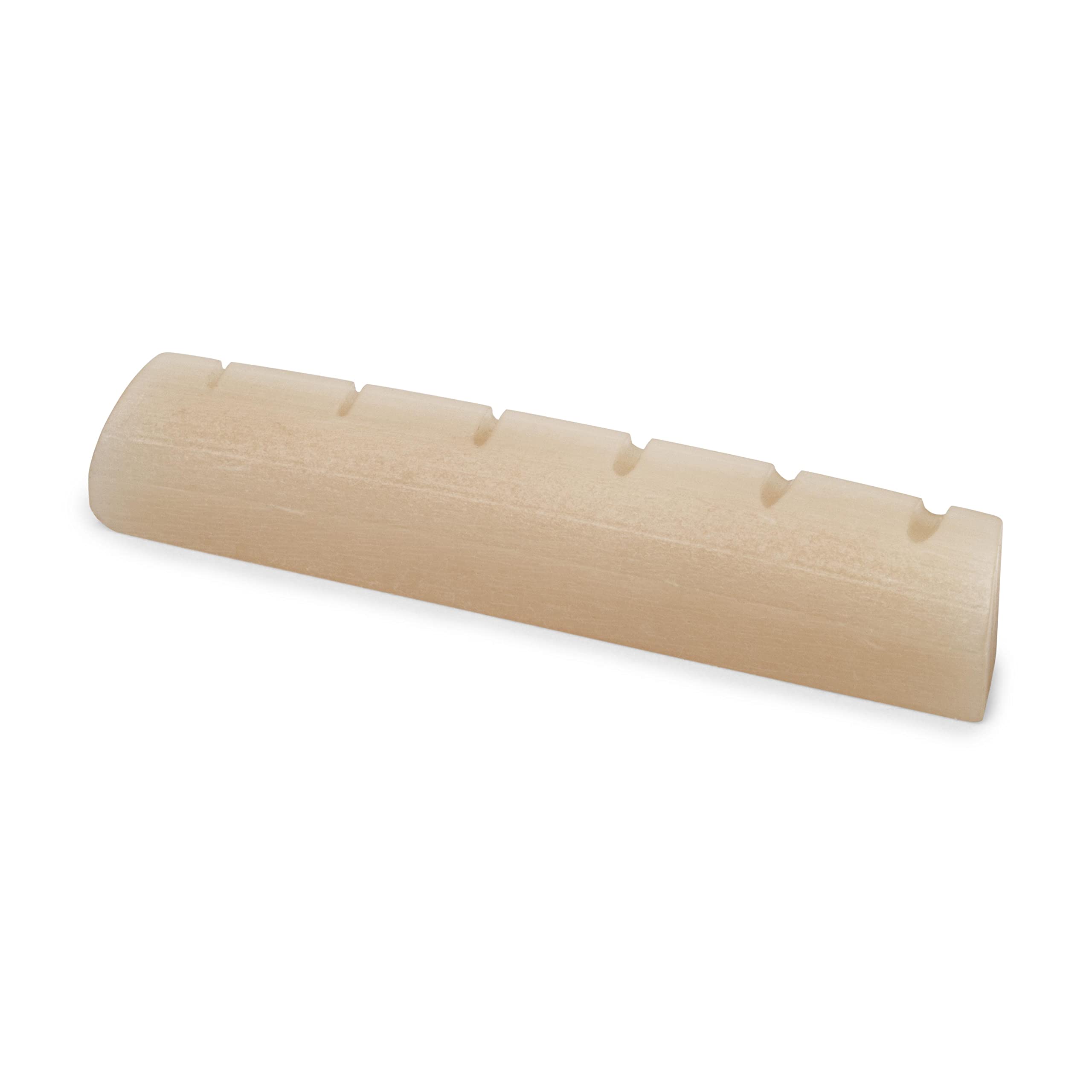 StewMac cejuela ranurada de 3/4", base plana, referencia 6023-VS | Formato ranurado de base plana para sustituciones compatibles; la referencia permite identificar la geometría exacta.