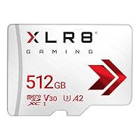 PNY XLR8 Gaming Scheda di memori microSDXC 512 GB Classe 10 U3 V30 A2