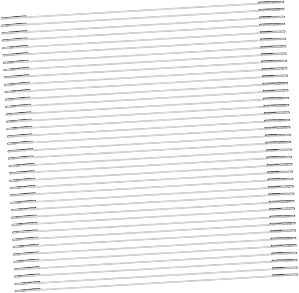 200pcs Elastic Hat Strings and Face Mask Straps with Metal Ends, Stretchable Elastic Cord for DIY Crafting, Sewing Notions, and Adjustable Mask Making Accessories for Ages