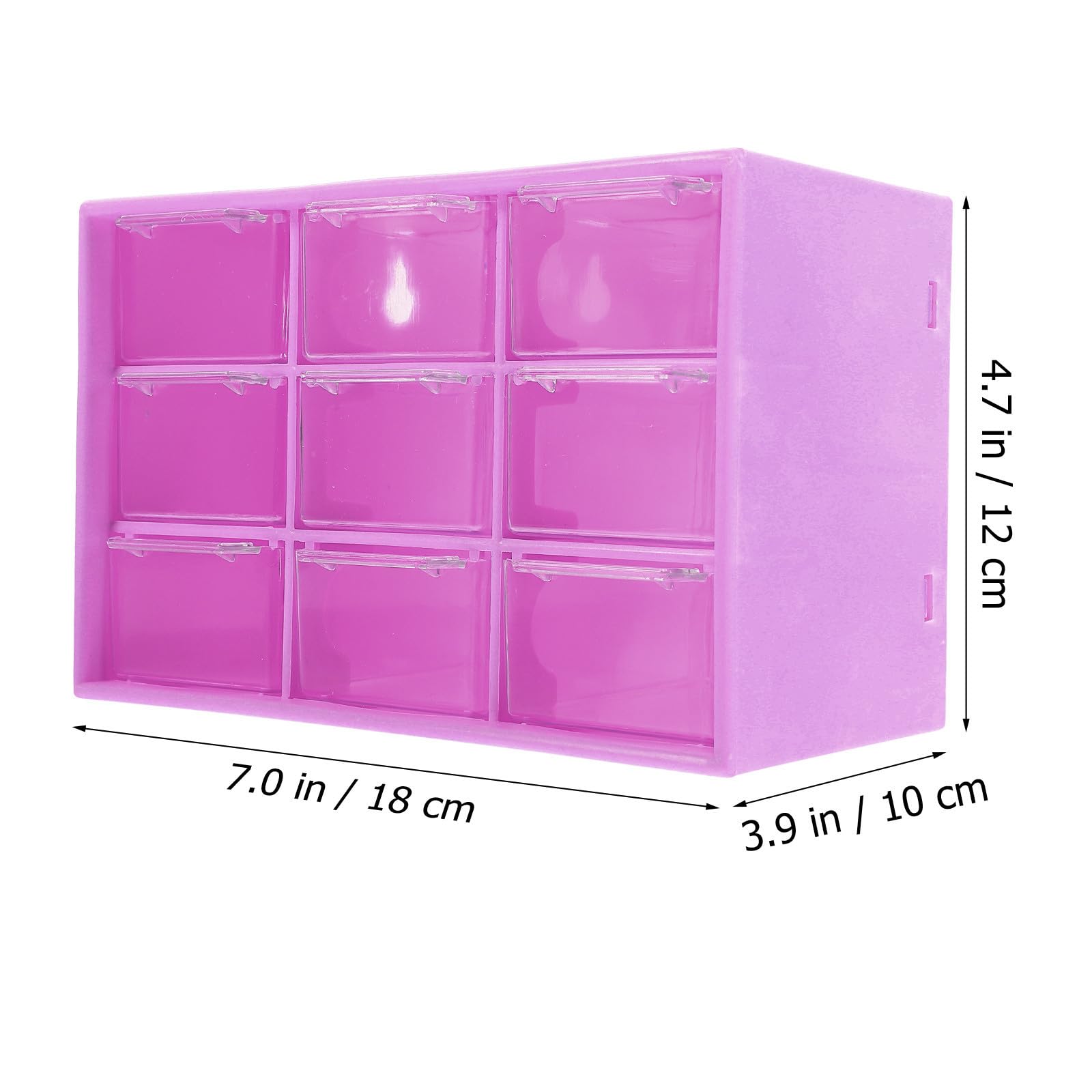 4 Piezas Organizador de Escritorio Cajones, Caja de Almacenamiento
