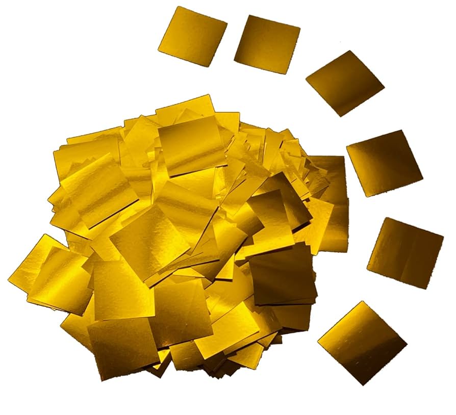 紙吹雪 楽天市場】紙吹雪 コンフェッティ 金 ゴールド キラキラ 100g 約