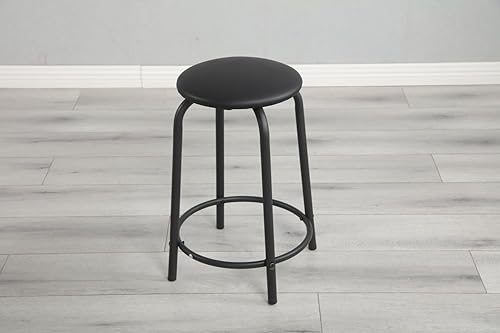 Miniatura 5 de Escritorio ajustable negro de la tabla de la impresión del dibujo del vidrio templado con la silla, negro