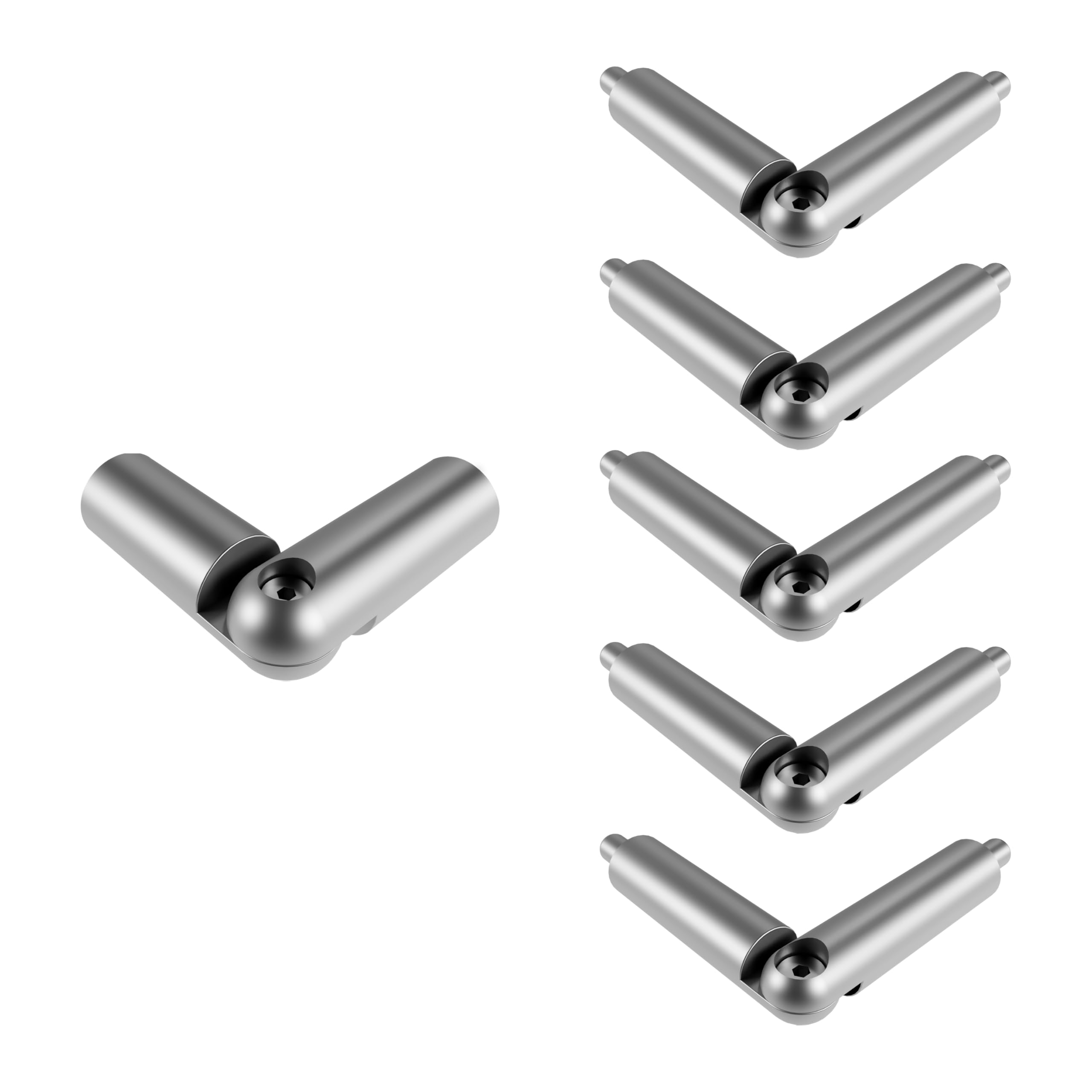 Aluminium Corner Connector Kit for Handrail & Railing