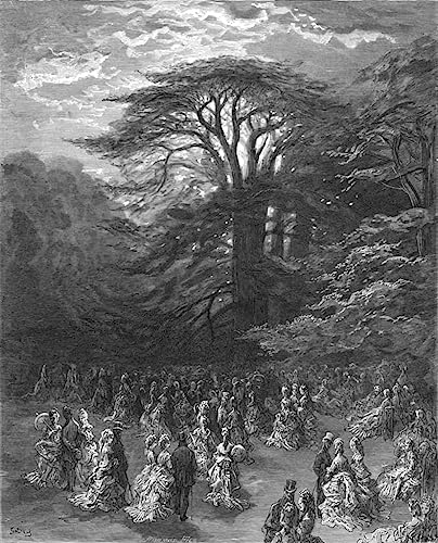Peinture murale Gustave Doré une fête de Chiswick impression sur toile haut de gamme