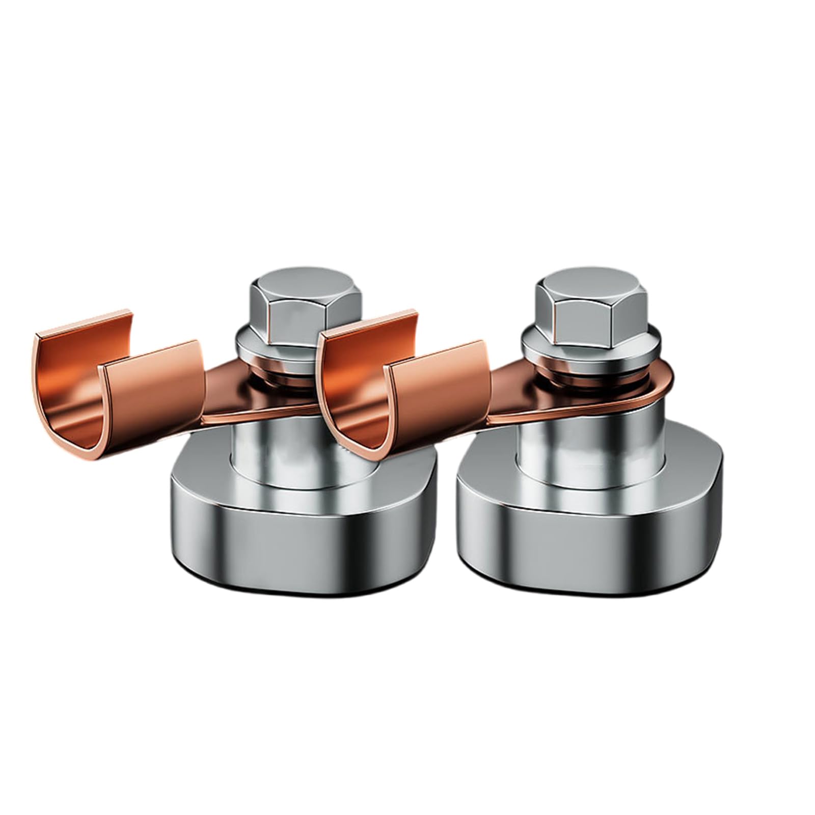 Msioytog Large 2Pcs Welding Ground Clamp Welding Grounding Clamp Electrode Grounding Device Tool Strong Ground