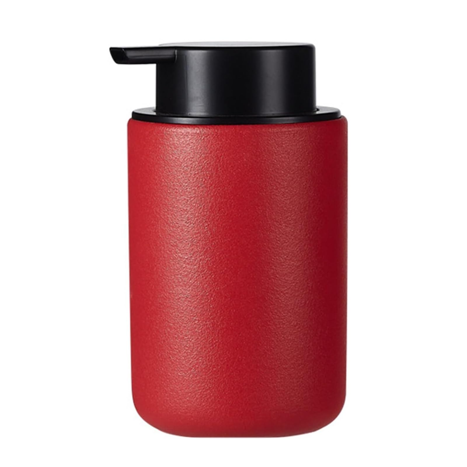 Qyleee Red-A Hand Ceramic Foaming Bottles 350Ml Hand Foam With Pump For Barthroom Kitchen Dish For Bathroom(Red-A)