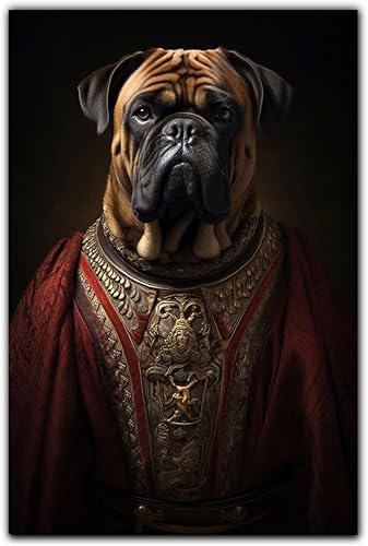 Miniatura 818 de Thuan Chow Chow Retrato de mascota con disfraz real de perro en un disfraz retrato de perro con vestimenta Retrato medieval de mascota retrato