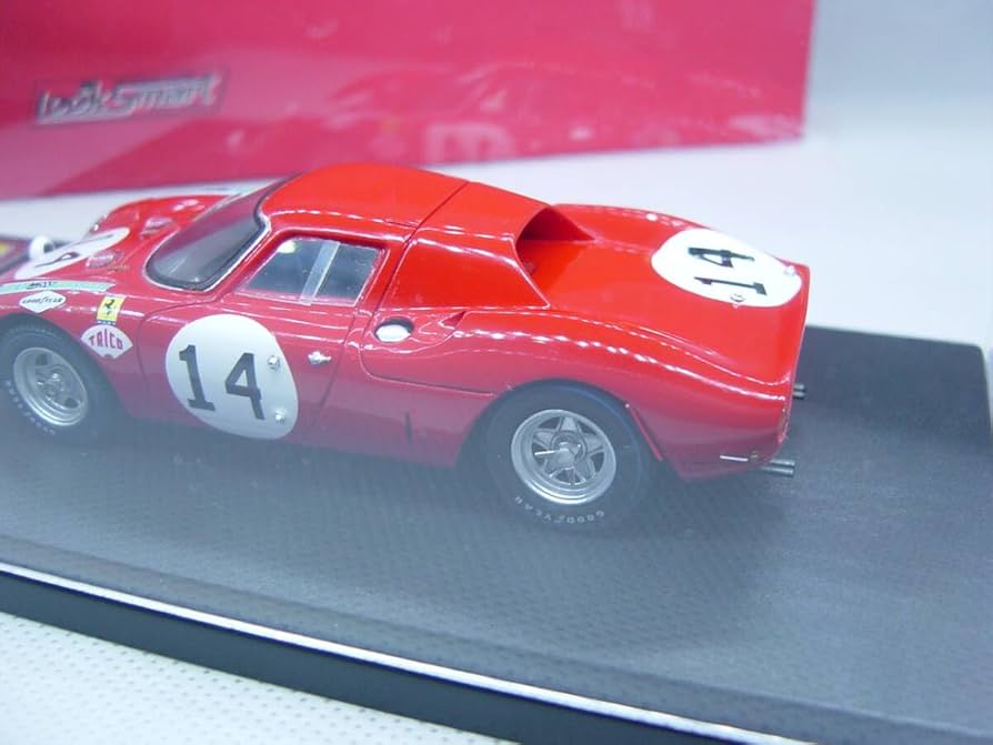 フェラーリ250 ルマン ポリトーイ Mシリーズ 1/43　 イタリア製　美品 BEST MODEL 1/43 フェラーリ 250 LM ル・マン24時間 1965 #27 A