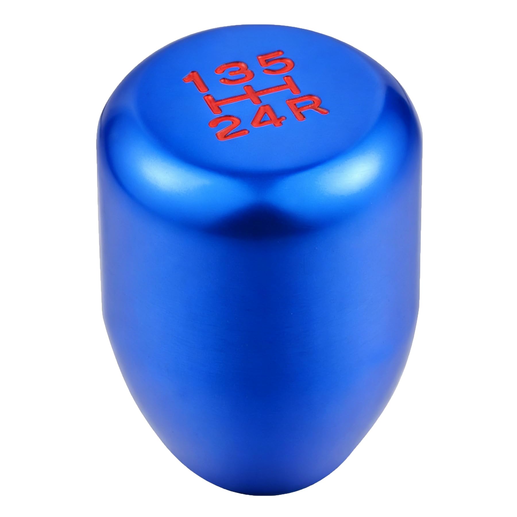 Padaodao Aluminum Shifter Knob, 5 Speed Car Shifter Stick Knobs Fit for Most Transmission Vehicles SUV Trucks, Blue