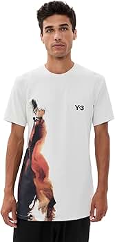 Y-3 Men's Tennis Freelift T-Shirt Pro, Orbit Grey, S | Amazon.com