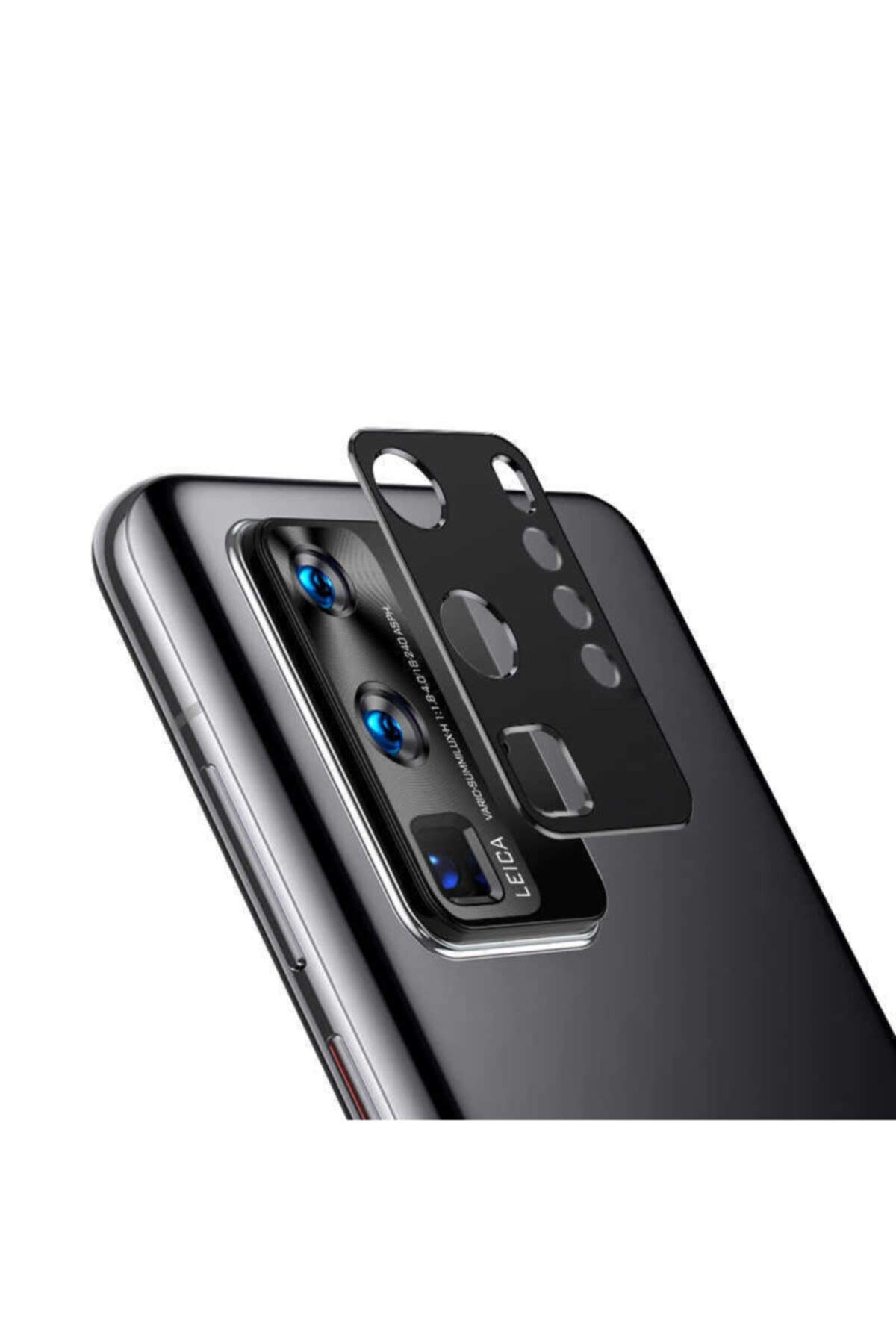 Zore Huawei ile uyumlu P40 Pro Kamera Lens Koruyucu Cam Filmi Renksiz