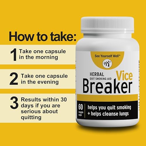 Miniatura 4 de Vice Breaker deja de fumar por última vez Funciona rápidamente deja de fumar en 30 días O tómate con Nicorette NicoDerm y otras encías parches o