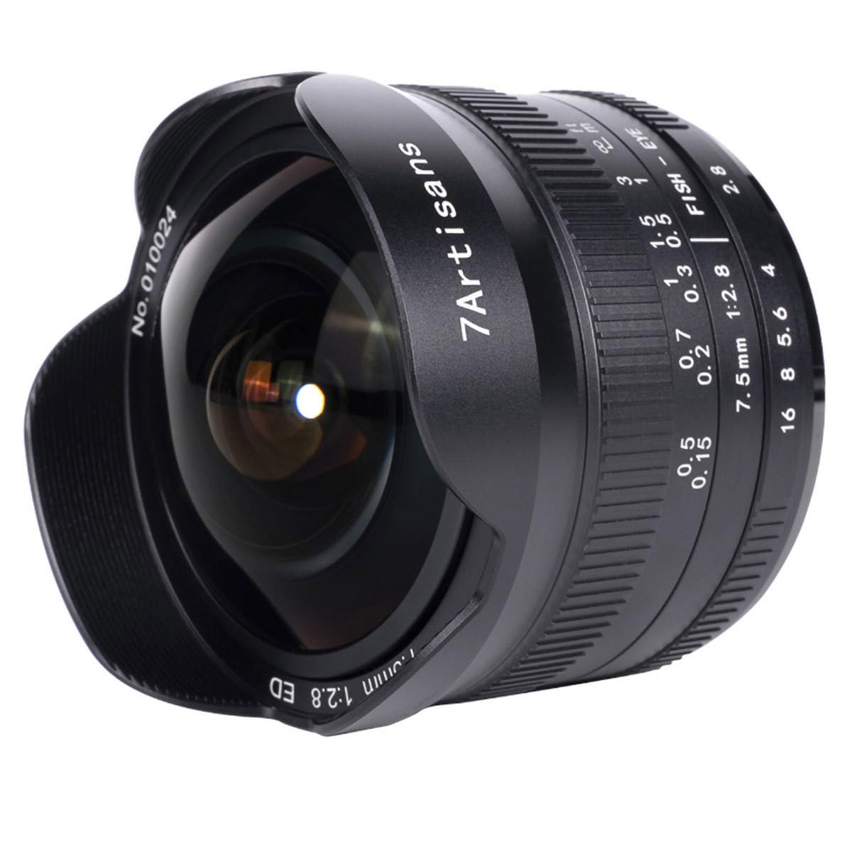 7Artisans Fisheye 2.8/7.5mm レンズZマウント 7Artisans 7.5mm f/2.8 II APSC Fisheye Lens (Nikon Z Mount